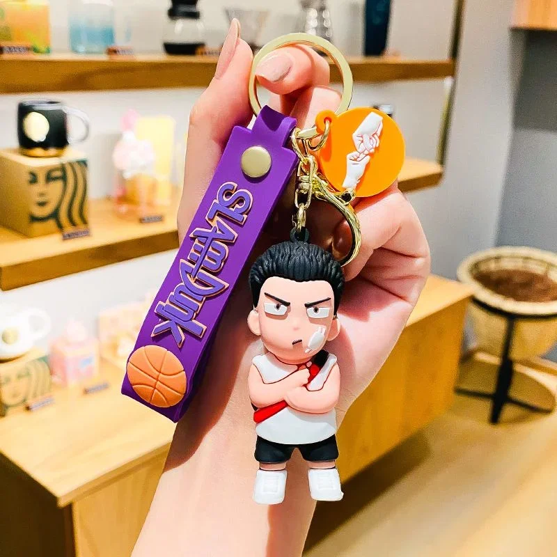 Брелок Slam Dunk модный автомобильный брелок аниме периферийный школьный рюкзак
