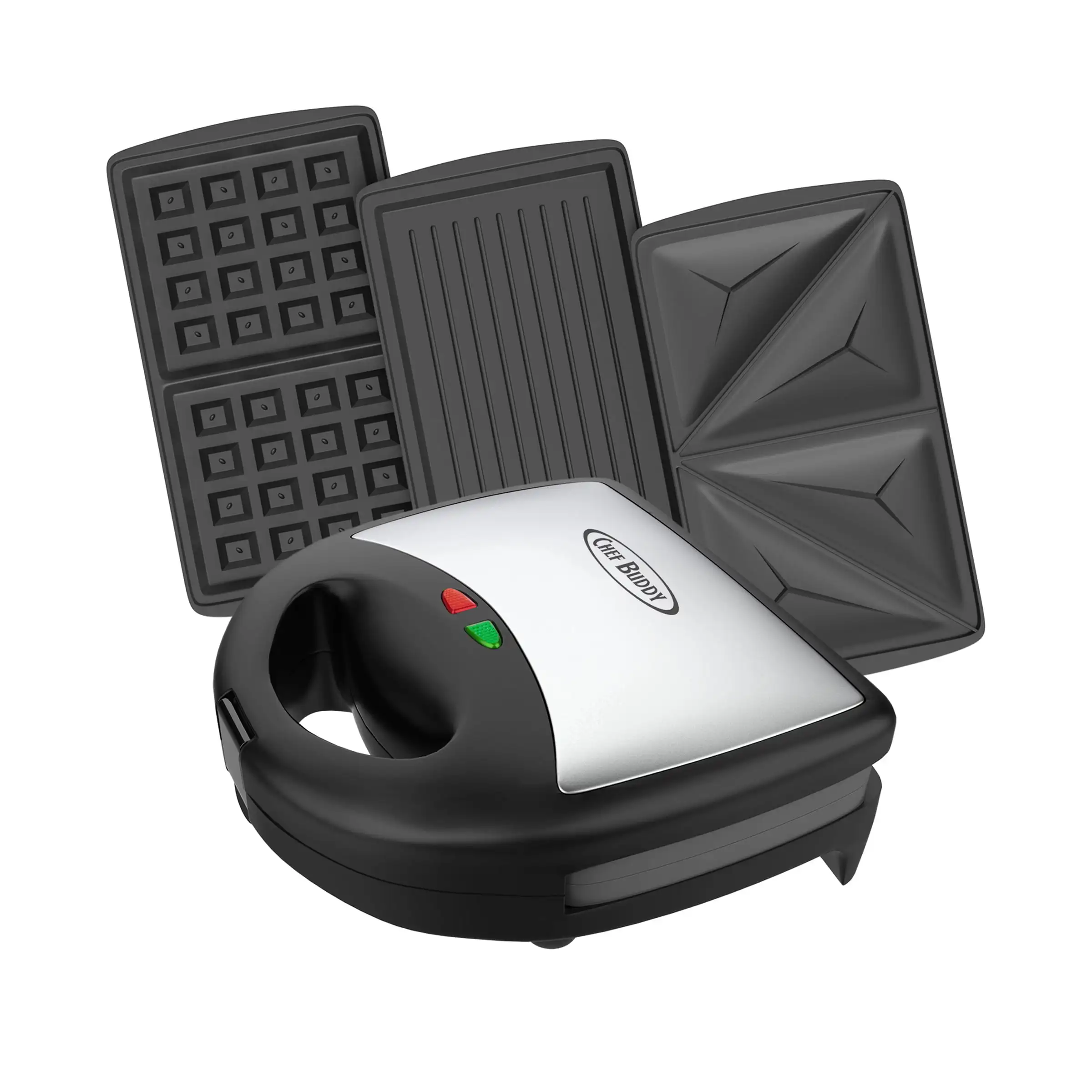 

3-in-1 Sandwich Panini and Waffle Press