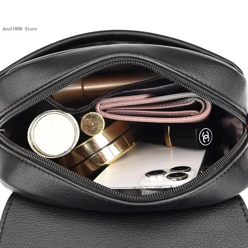 Женский Круглый мини-кошелек с отделением для монет