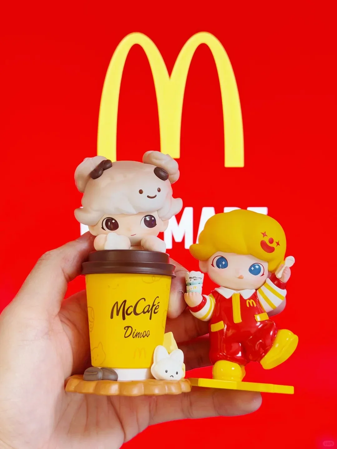 POP Mart DIMOO McDonald's Co Branded Series Blind Box: Коллекционная серия игрушек-сюрпризов для совместной коллаборации, милые и интересные игрушки, подарок (art.: 3920dcb0263dc) - 3920dcb0263dc