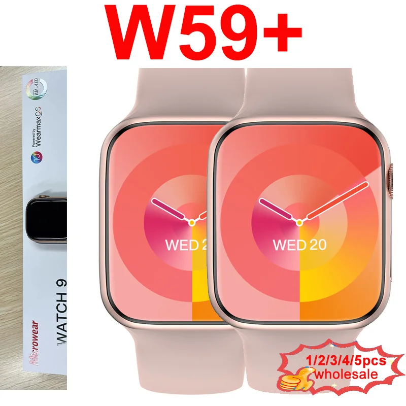

Смарт-часы W59 + Microwear, 2 Гб, 49 мм, с компасом