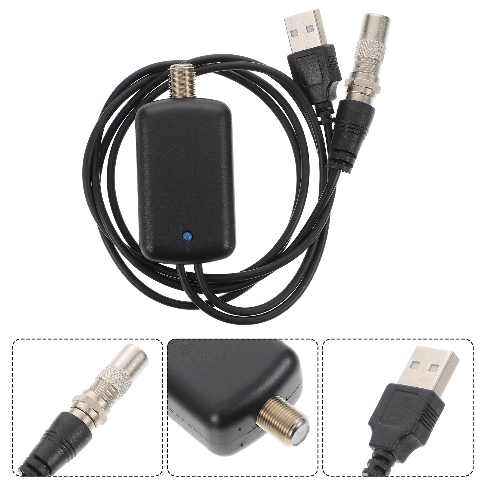 

Indoor Antenna Lights High Gain Signal Booster Atenna Amplifier Satellite Adapter