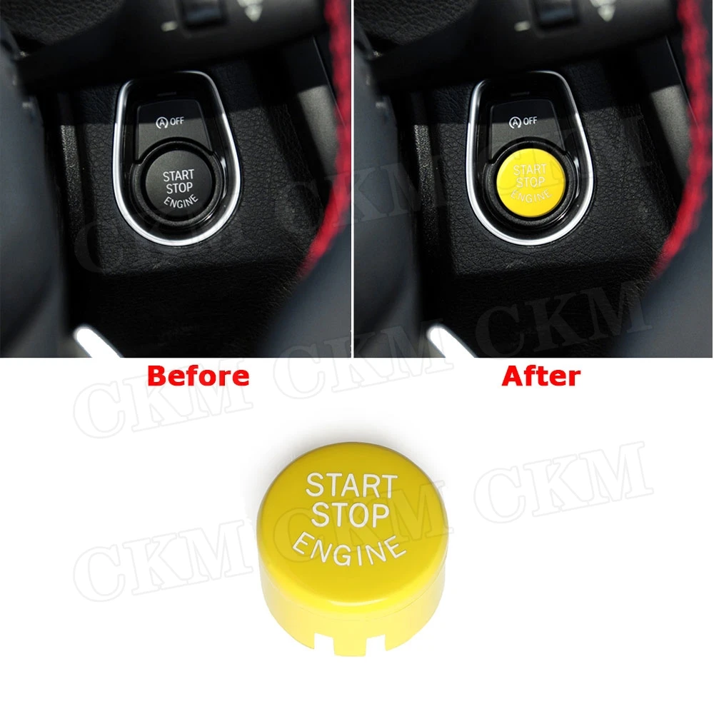 Высококачественная накладка кнопки запуска и остановки двигателя для BMW F20 F22 F30 F32