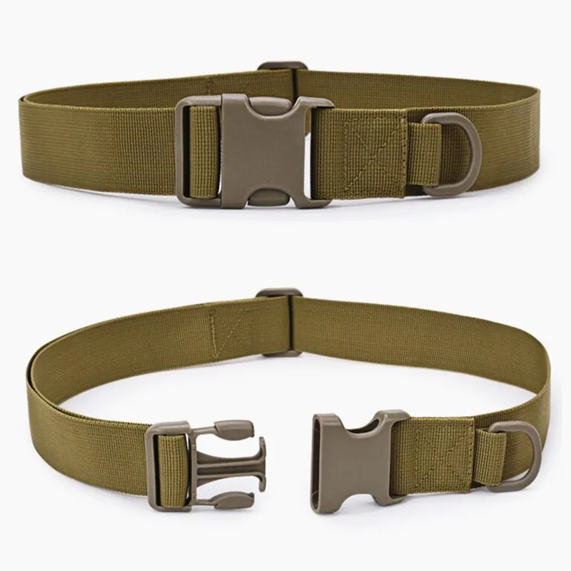 

Men Adjustable Tactical Belt Buckle Tactical Bag Waistband Military Rescue Useful Tool High Quality Series In Multiple Pockets