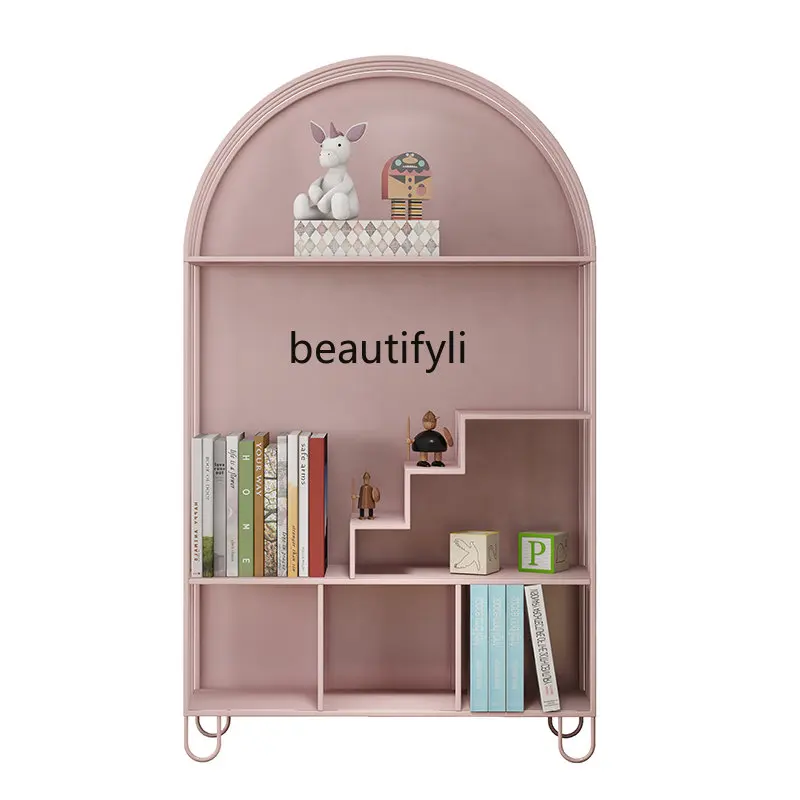 

yj Nordic Bookshelf Storage Rack Picture Book Rack Environmental Protection Toy Storage Rack Simple Multi-Layer Storage Rack
