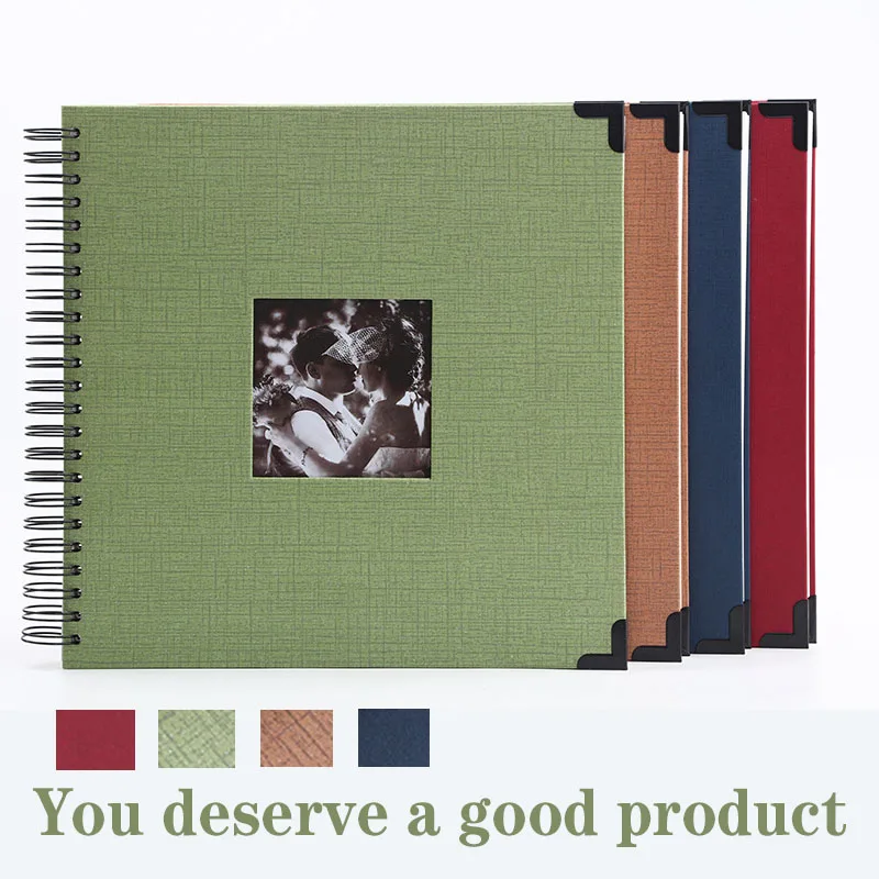 

12-дюймовый бумажный фотоальбом, наклейка ручной работы «сделай сам», фотоальбом, семейный фотоальбом ручной работы, фотоальбом, держатель д...