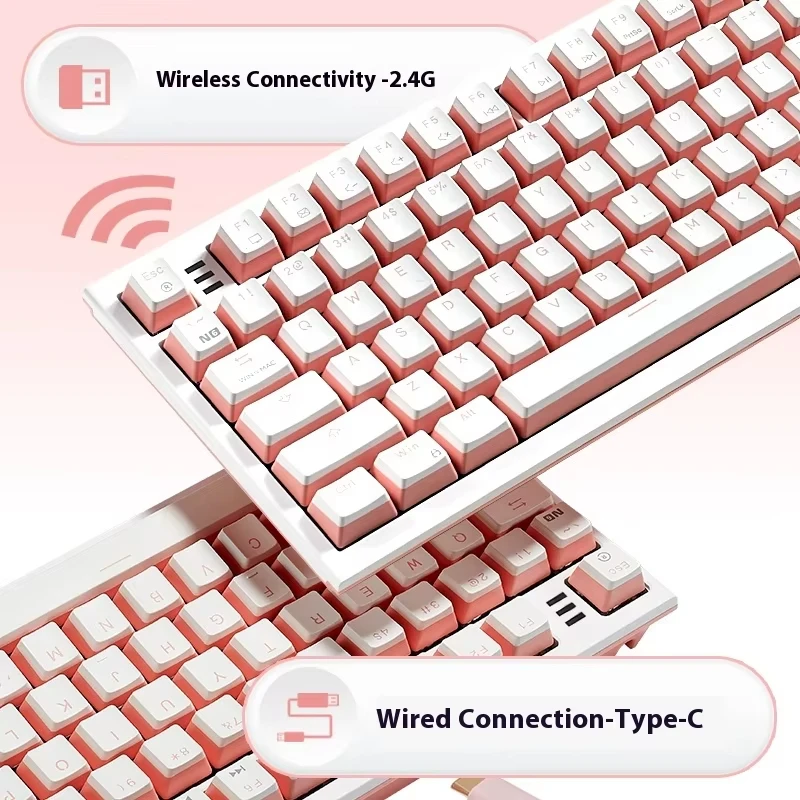 Hexgears X2 Mechanical Keyboard With Hand Support Wireless 2.4G Dual Mode Kailh Switch Office Laptop Gamer PC Gaming