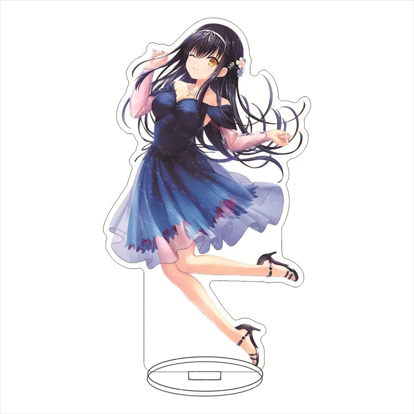 Аниме летние карманы Naruse Shiroha акриловые фигурки подставка модель тарелка Kushima Kamome