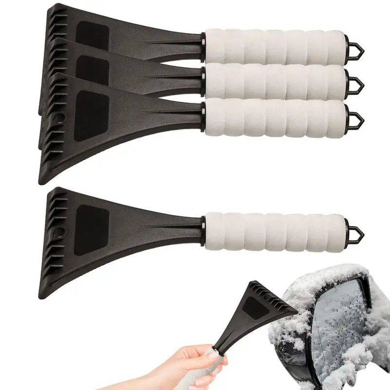 

Windshield Ice Scraper Winter Snow Shovel With EVA Sponge Grip For Car Snow Brush & Frost Removal For Cars Trucks SUVs