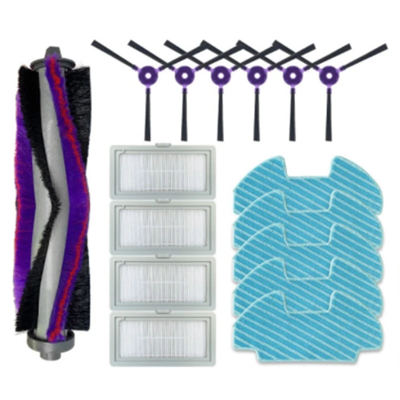 

Запасные части для пылесоса Midea VCR07 VCR08 MR09, для Samsung VR05R5050WK, роликовый мягкий фильтр с основной боковой щеткой