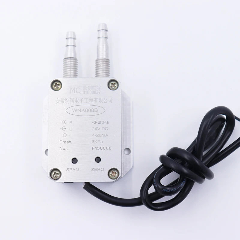 

High Accuracy 4-20ma 1-5V Wind Differential Pressure Transmitter For Wind Air Gas