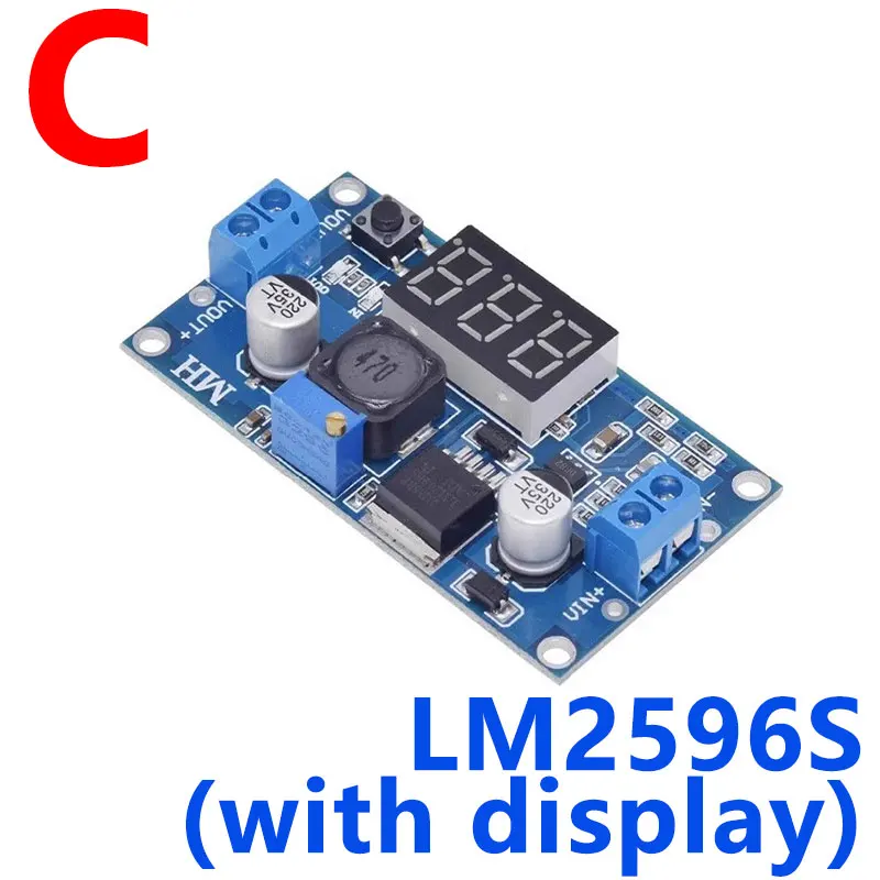 

LM2596S Понижающий регулятор напряжения JCD