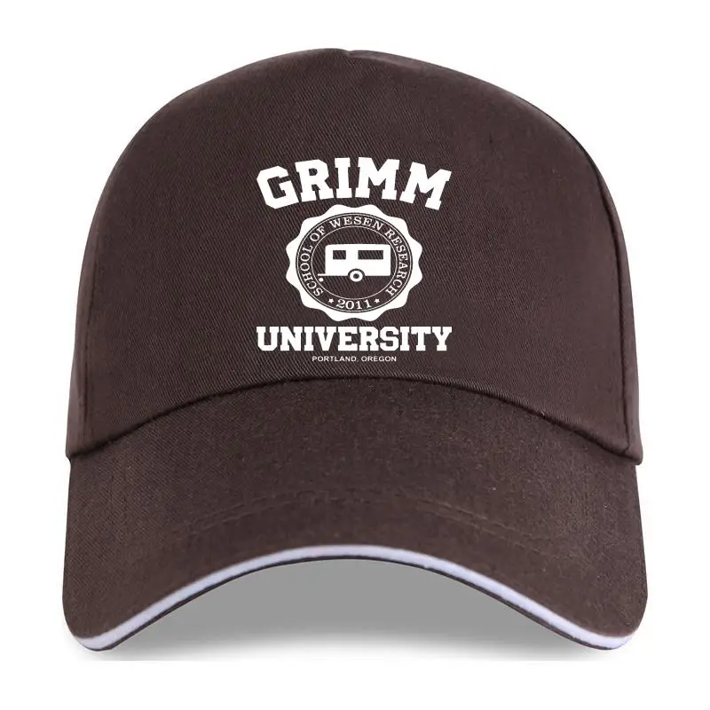 

Gorra de beisbol de la Universidad Grimm para hombre, 100 algodón, 5x, Playa