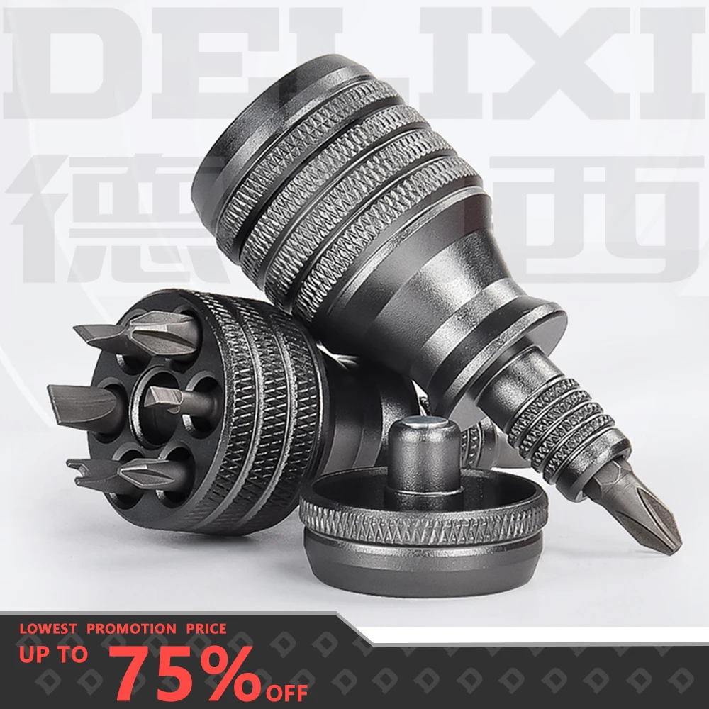 

Отвертка DELIXI S2 из титанового сплава, 1/4 дюйма