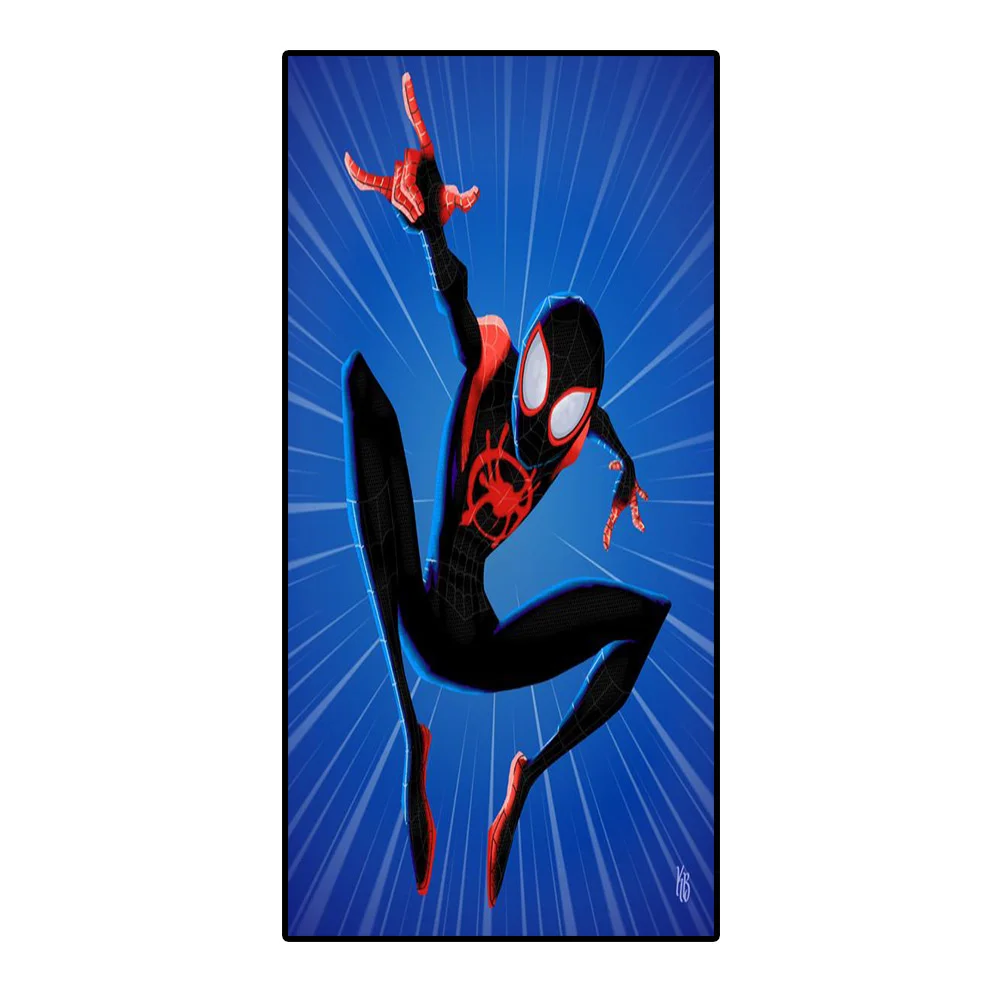 

3D Printed Hero Spider Man Bath Towel Baby Swimming Beach Towel Soft Absorbent Washcloth 75x150cm Children Boys Girls Gift