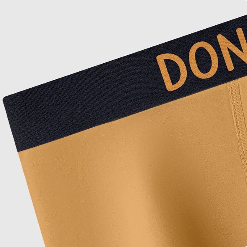 3PCS Fashion Letter Printing Boxershorts Breathable Cotton Men's Underwear 3D Pouch Shorts Underpants Sexy Male Boxer Pants