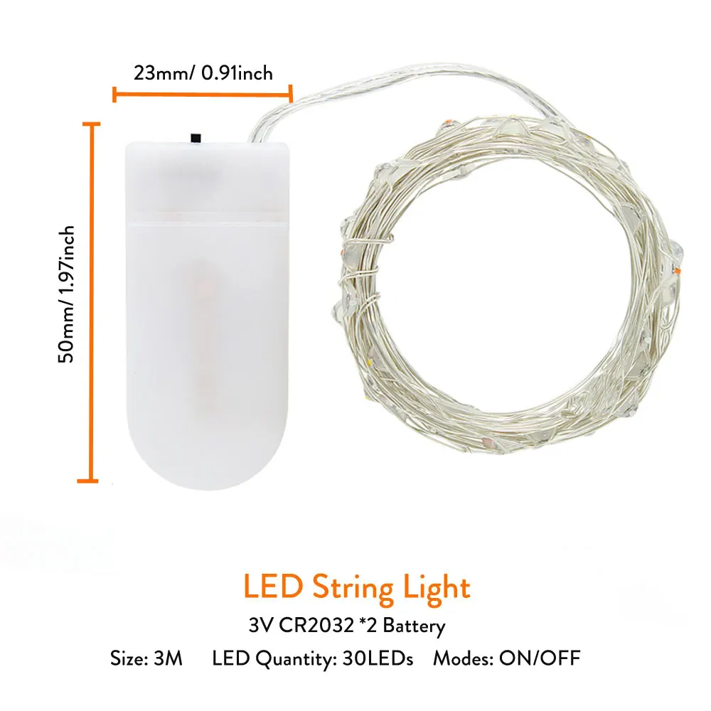 

RANPO Гирлянда из бутылочных пробок LED