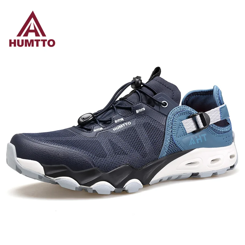 HUMTTO Outdoor Water for Shoes Men New Breathable Summer Beach Sneakers Mens 2022 Trekking Aqua Shoes Sports Hiking Sandals Man