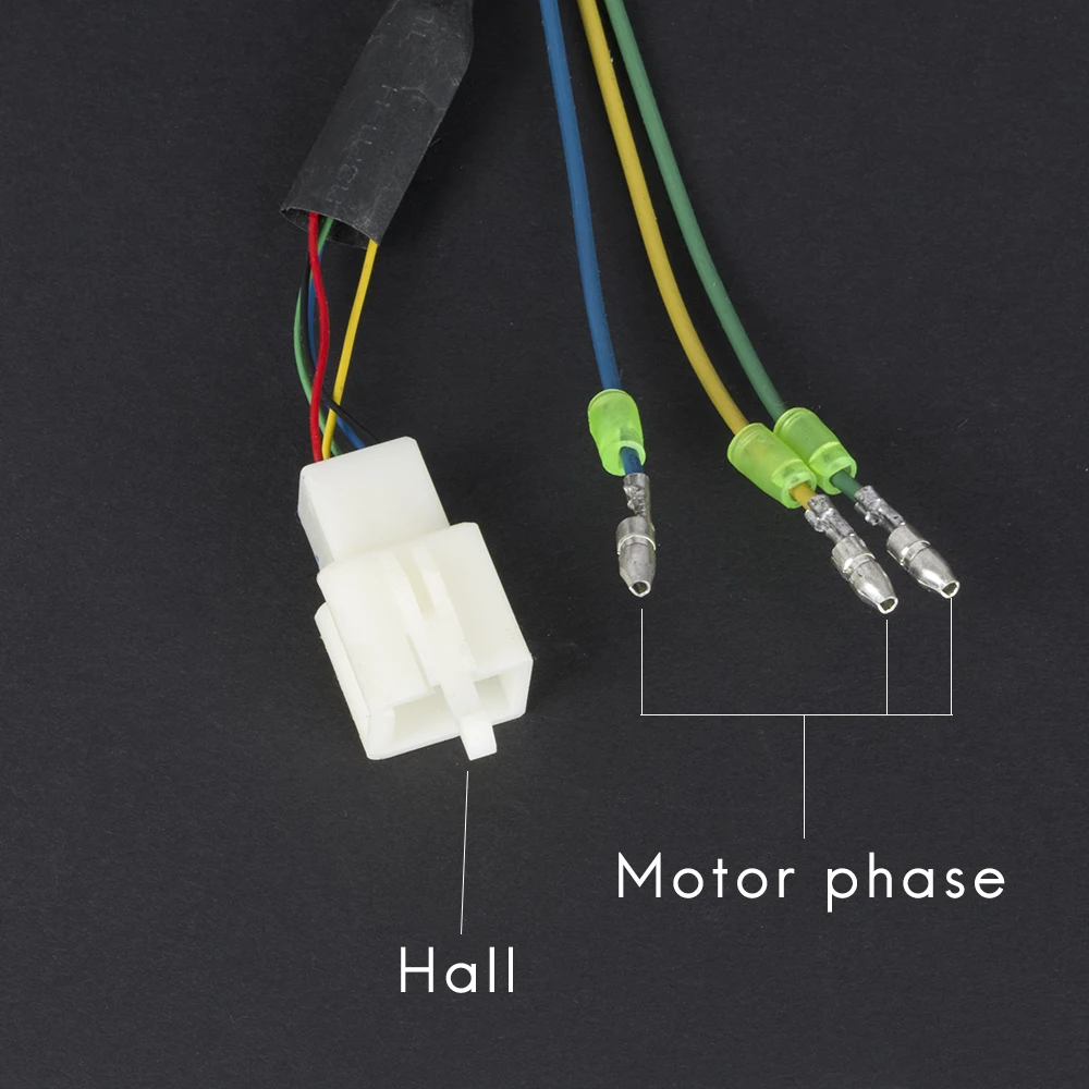 Комплект двигателя-концентратора для электрического скутера 500 Вт 36 В/48 В