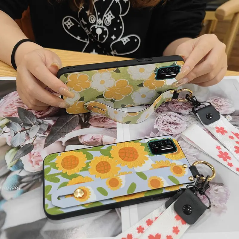 lanyard for girls phone case for umidigi a7s soft case new arrival shockproof soft durable wristband free global shipping