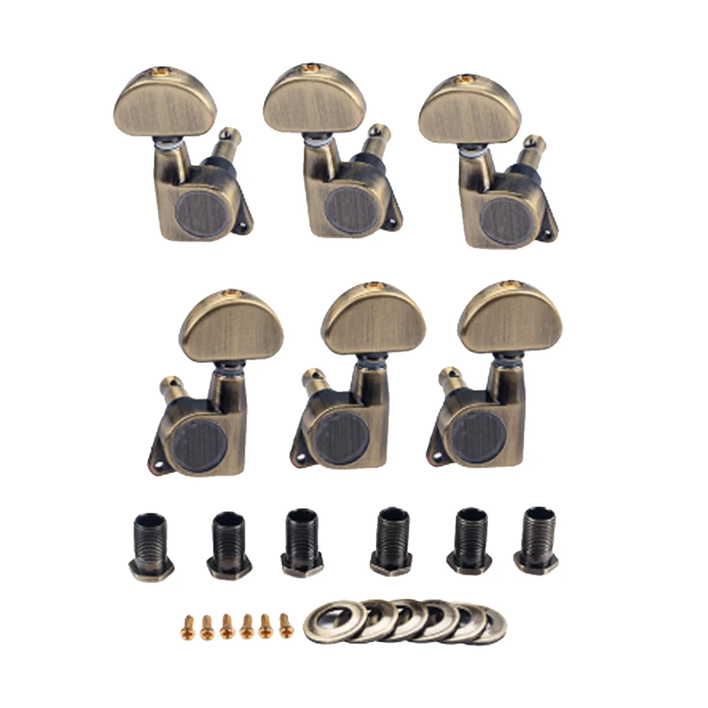 

6pcs Guitar Tuning Peg Tuners Pegs Adjustment Components