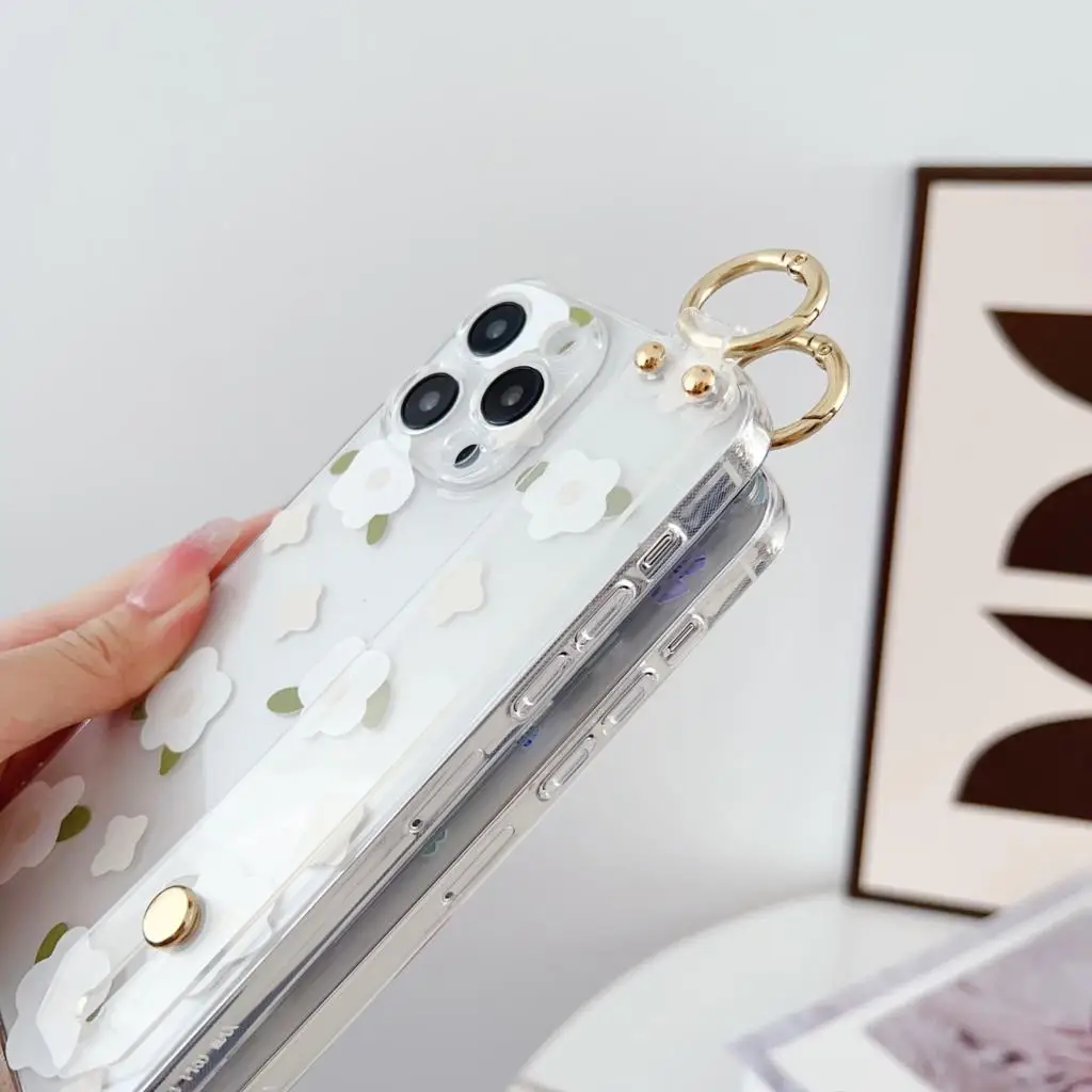 ДЛЯ Vivo Y75 Y33 Y55 T1 Y52T Y55s Y76 Y83 Y81 V11 X21s V20 V21 V25 Y02 маленький цветочный ремешок держатель