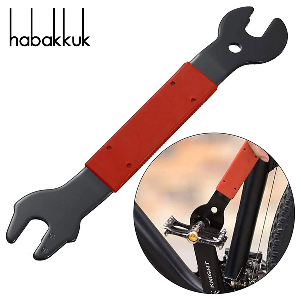 

Bicycle Disassembly Pedal Hand Hub Wrench Repair Tool Installation And Disassembly Multi-Function Wrench15/16/17mm Pedal Tool