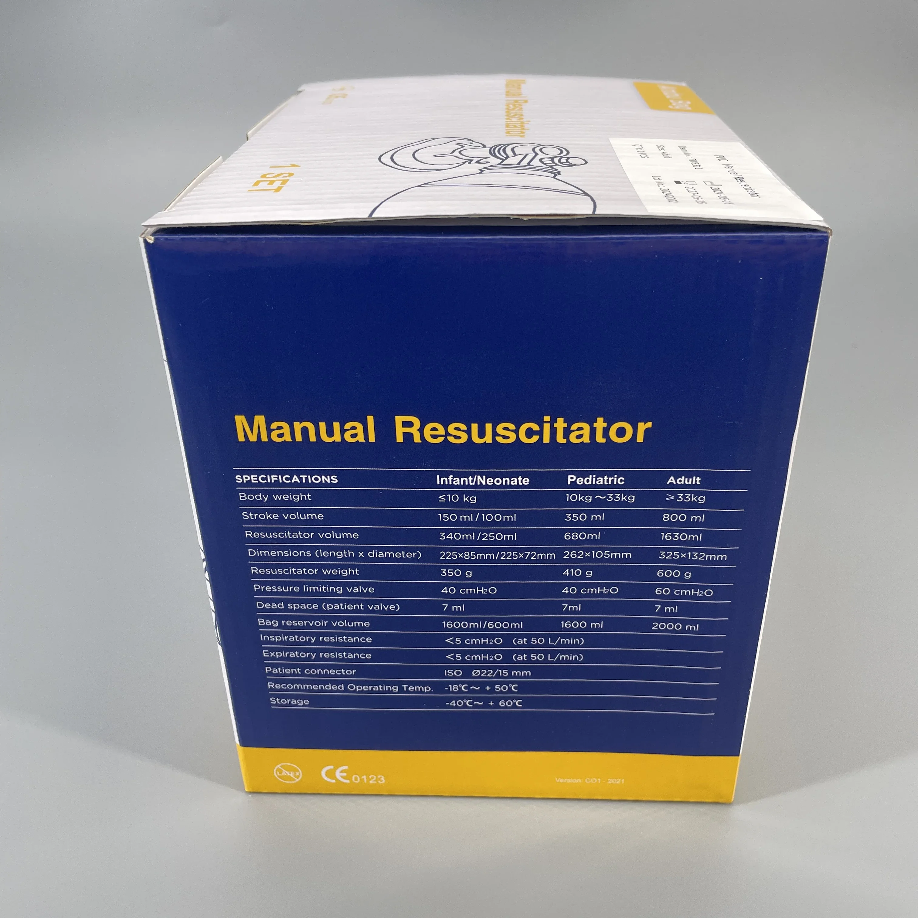 CE медицинский ручной реаниматор Ambu Bag