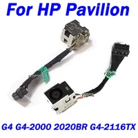 1 10pcs for hp pavilion g4 g4 2000 2020br g4 2116tx charging port connector new laptop dc power jack cable