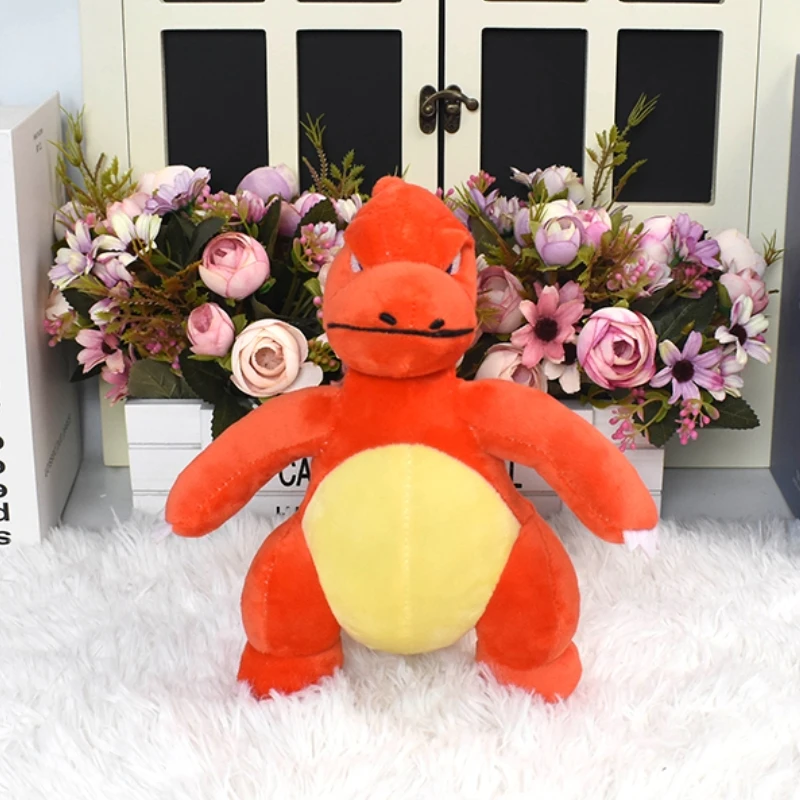 

22 см классный Покемон Charmeleon плюшевые игрушки, брелок Kawaii Аниме Фигурка мягкие плюши ключ кулон мягкие животные кукла для детей