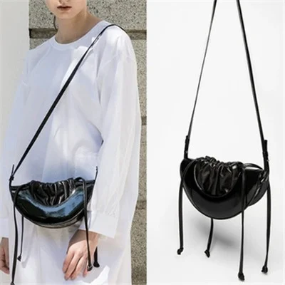 

Handbag Ladies Hand Shoulder Bag Messenger Bag Women Girl Fashion Patent Leather Flap Padlock Crossbody Shoulder Bag sac paille