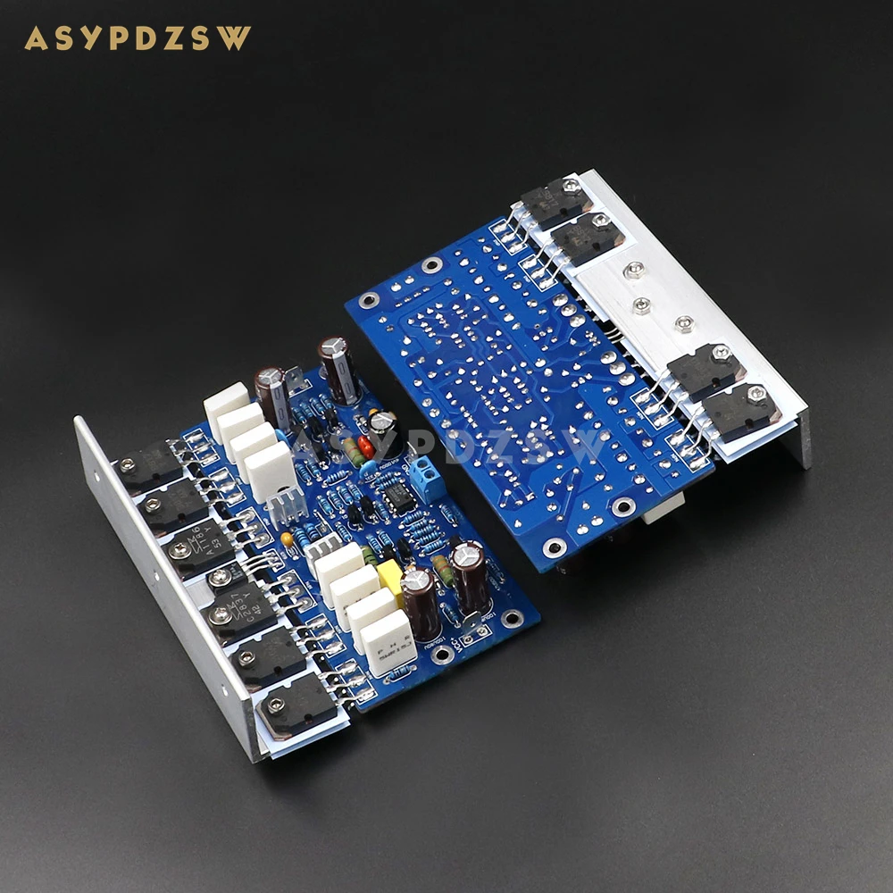 Плата встроенного усилителя мощности KTB817 KTD1047 2SA1186 2SC2837 250 Вт + 8 Ом