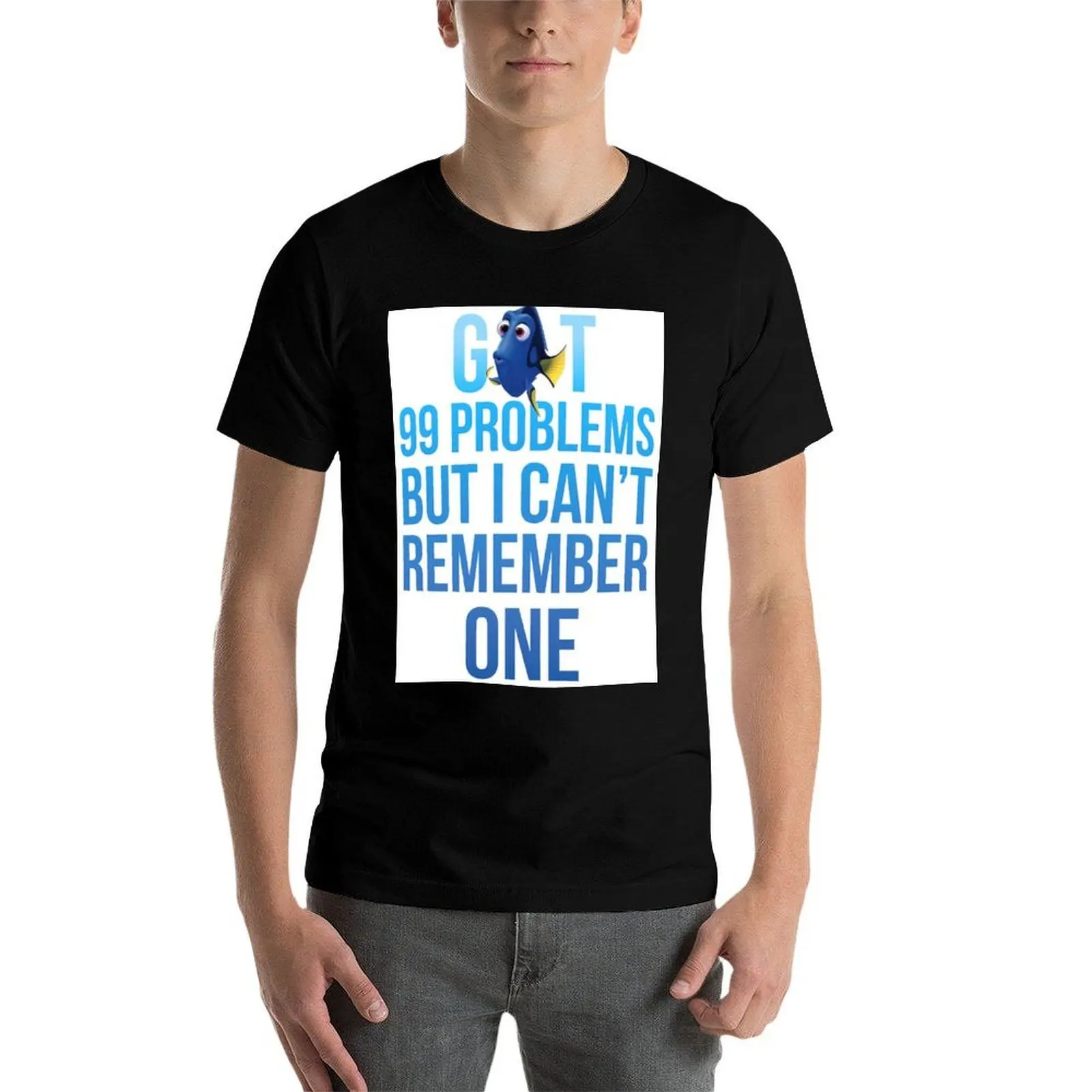Фото Футболка Got 99 Problems-Dory, спортивная повседневная дышащая футболка №4