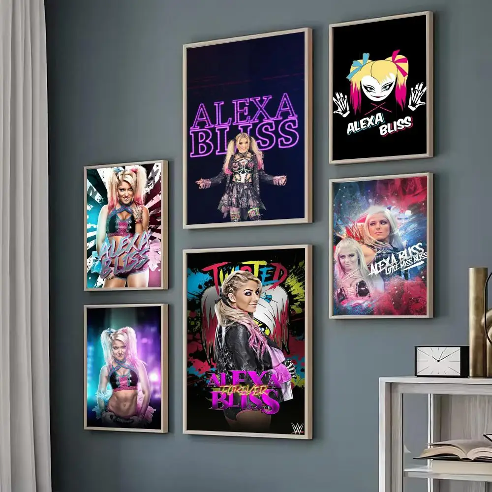 Фото Декоративные картины A-Alexa B-Bliss, каллиграфия, настенные наклейки для украшения гостиной, бара, декора стен комнаты №1
