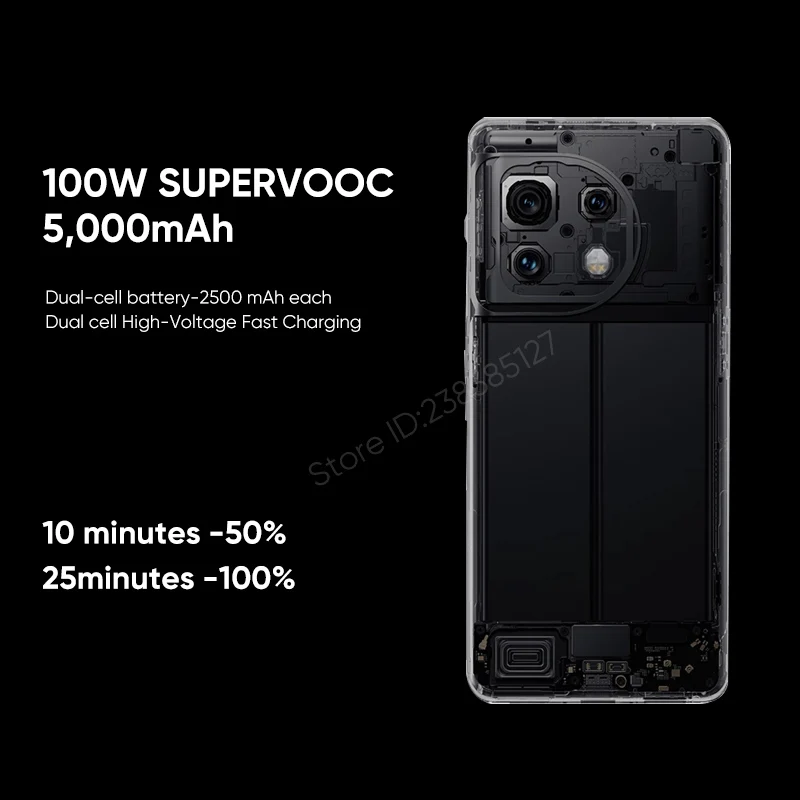 OnePlus 11 5G Smartphone 256GB/512GB Snapdragon 8 Gen 2 Mobile Phone 6.7'' 120Hz 2K Screen 50MP Camera 5000mAh Battery NFC