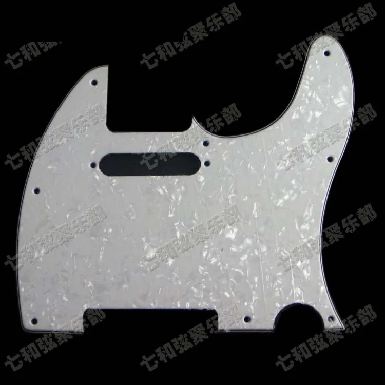 Белая искусственная и ПВХ 3-слойная гитарная Накладка для защиты от царапин