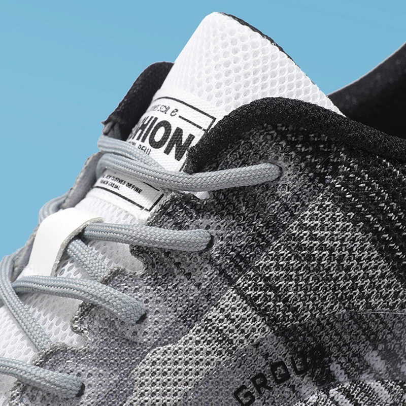 2023 Men Running Shoes Breathable Male Tennis Shoes Non-Slip Sports Men's Sneakers Flexible Outdoor Walking Flats Casual Summer