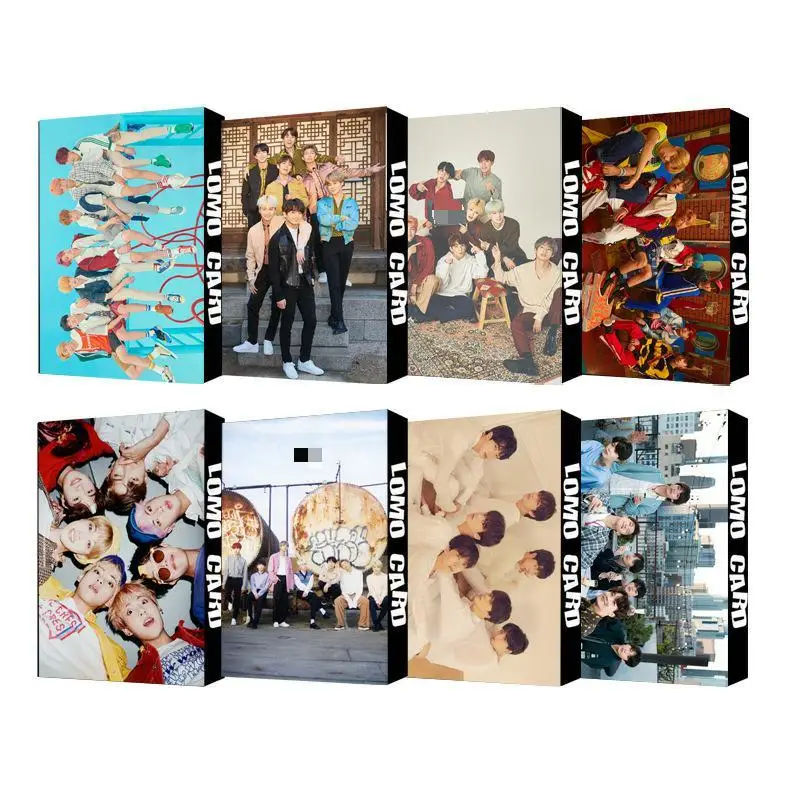 

30/set KPOP bangtan boys LOMO CARD Concept Photo Information Card High Quality LOMO Photo Card Postcard Collection Card Gifts JK