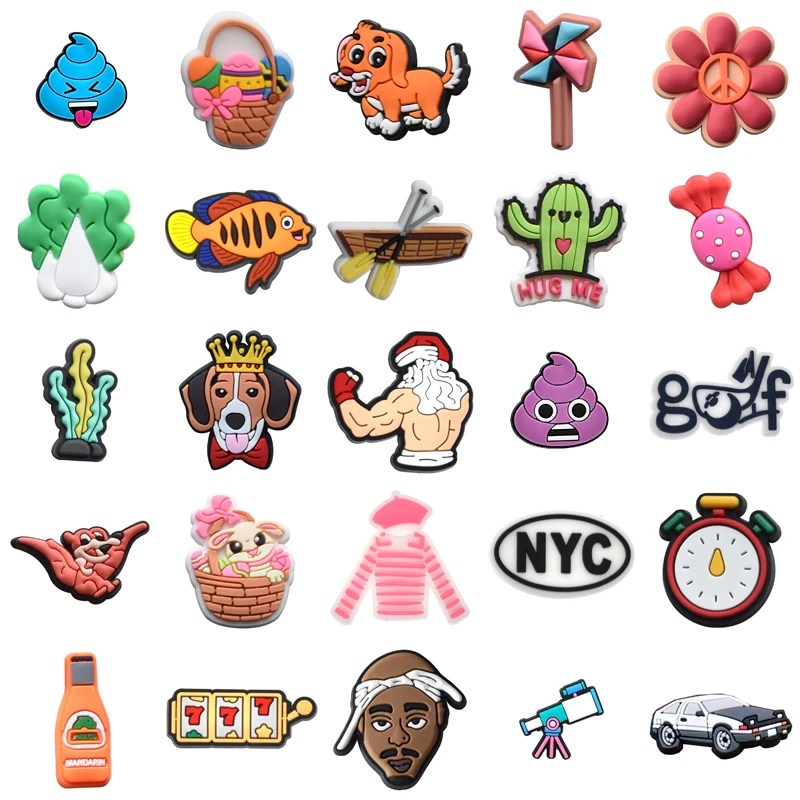 

Shoe Charms Wholesale Bulk Shoes Accessories Men Gifts Women Charm Boy Set Jeans Kids Packs Girl Decorations for Crocs Para Pins