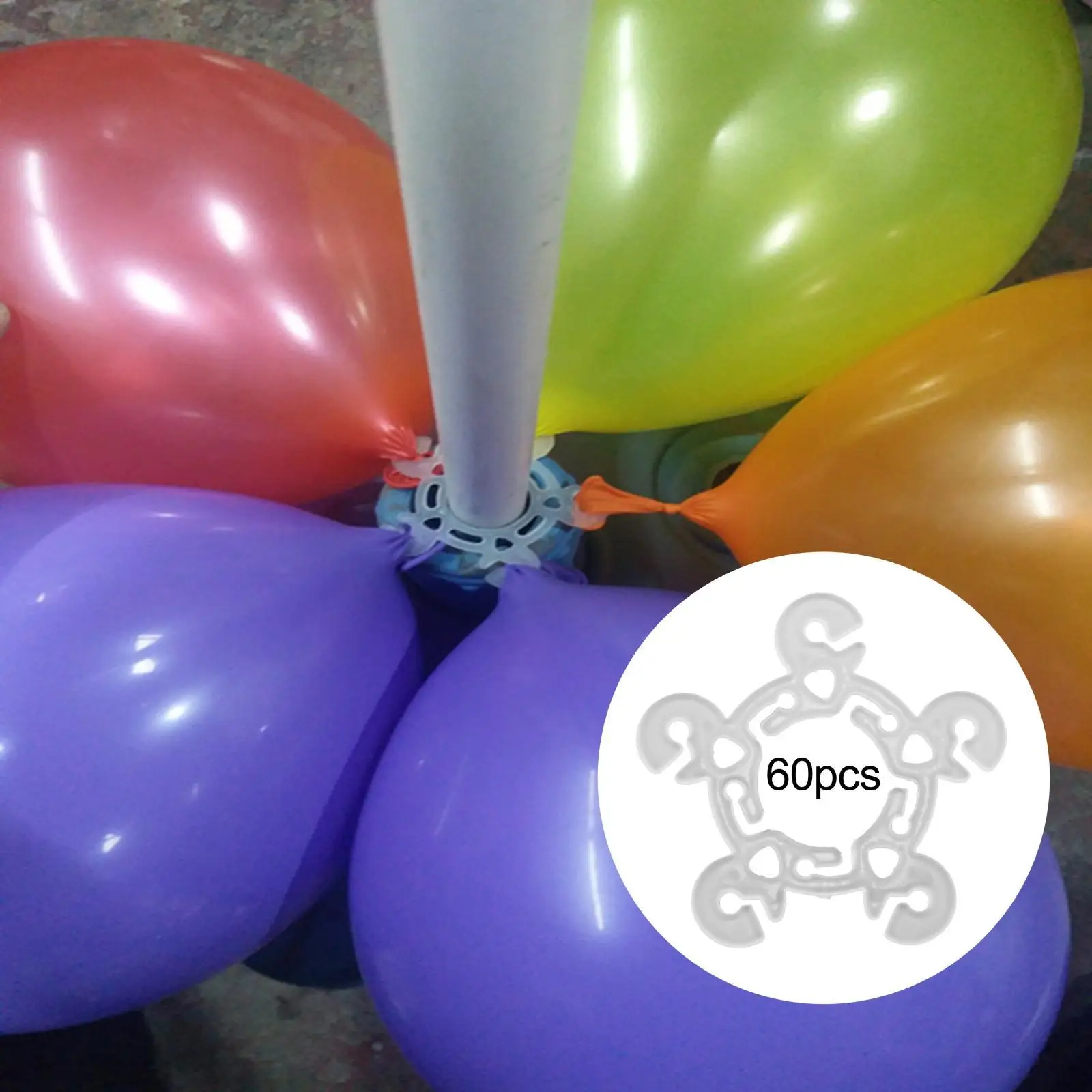 

Арочные зажимы для воздушных шаров, аксессуары, прочная подставка для шаров, зажим в форме сливы, украшение для рождества, свадьбы, вечеринк...