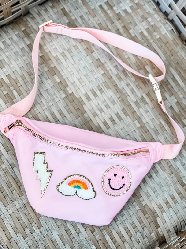 Outdoor Nylon Personalized Custom Fashion Waist Bag Waterproof Sports Belt Fanny Pack For Running Marathon Walking Fitness Bag