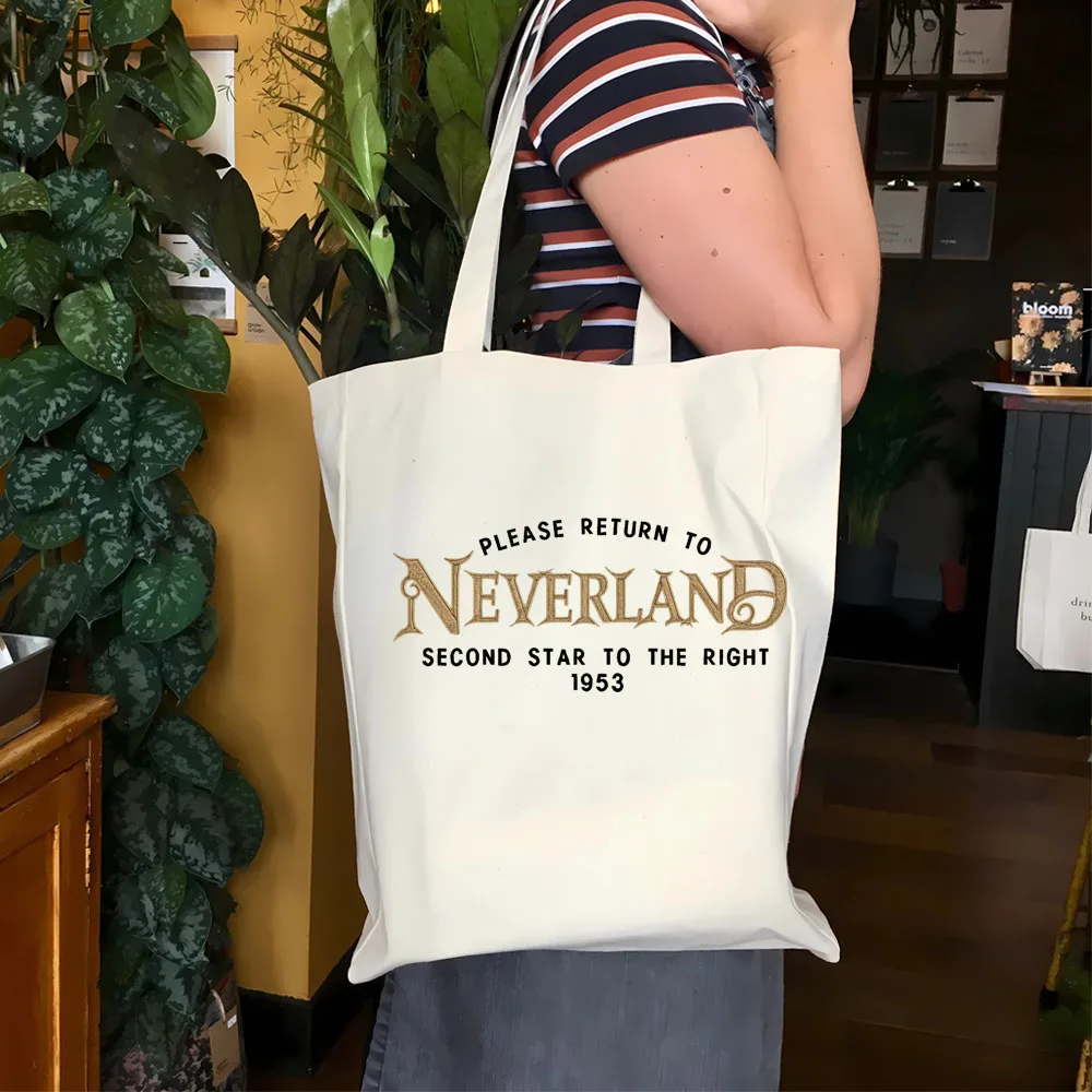 Сумка-тоут с рисунком пожалуйста вернитесь к Neverland