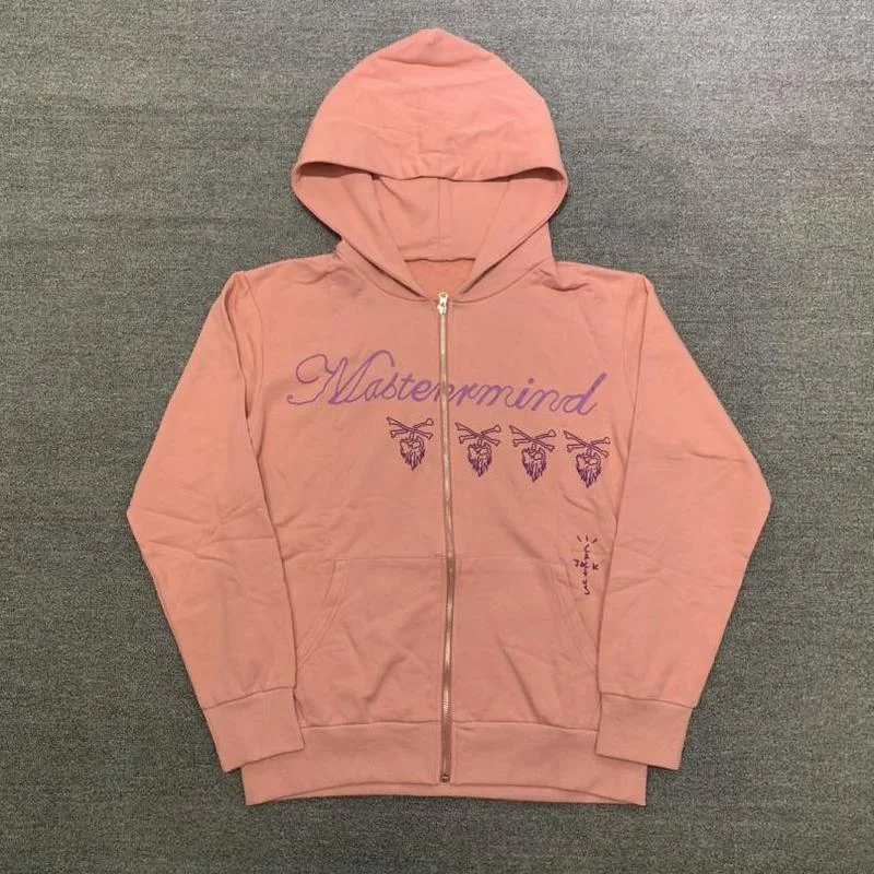 

22SS Vintage Skull Printing Mastermind Japan Jacket Men Women EU Size 100% Cotton Mastermind Coat Fashion Autumn Winter Hentai