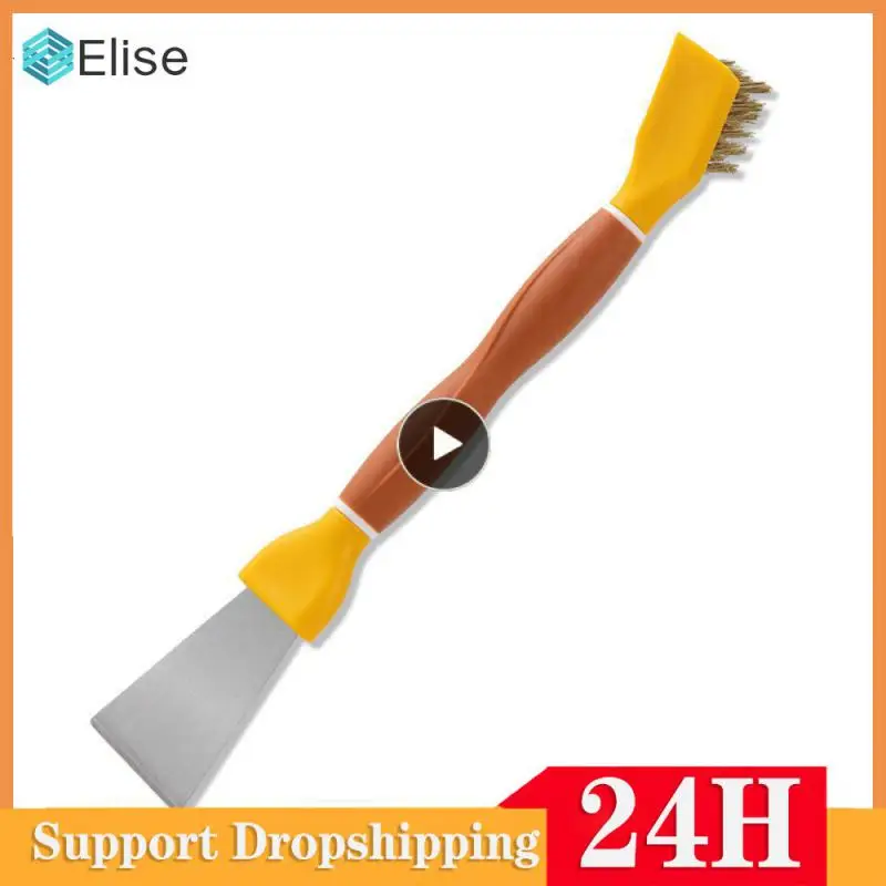 

Remove Oil Cleaning Shovel Smoke Machine Rust Removal Double Head Portable Multifunction Gap Tool Scraper Kitchen Durable