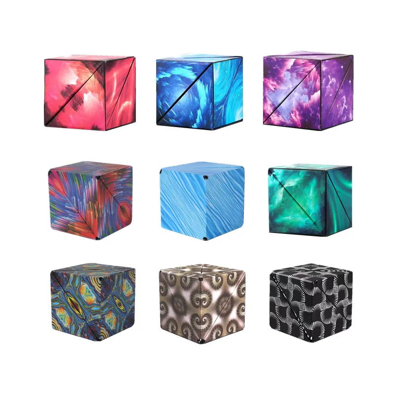 

6.6x6.6x6.6cm cube magnetic speed professional magic cube high quality spinning boys and girls decompression education game toy