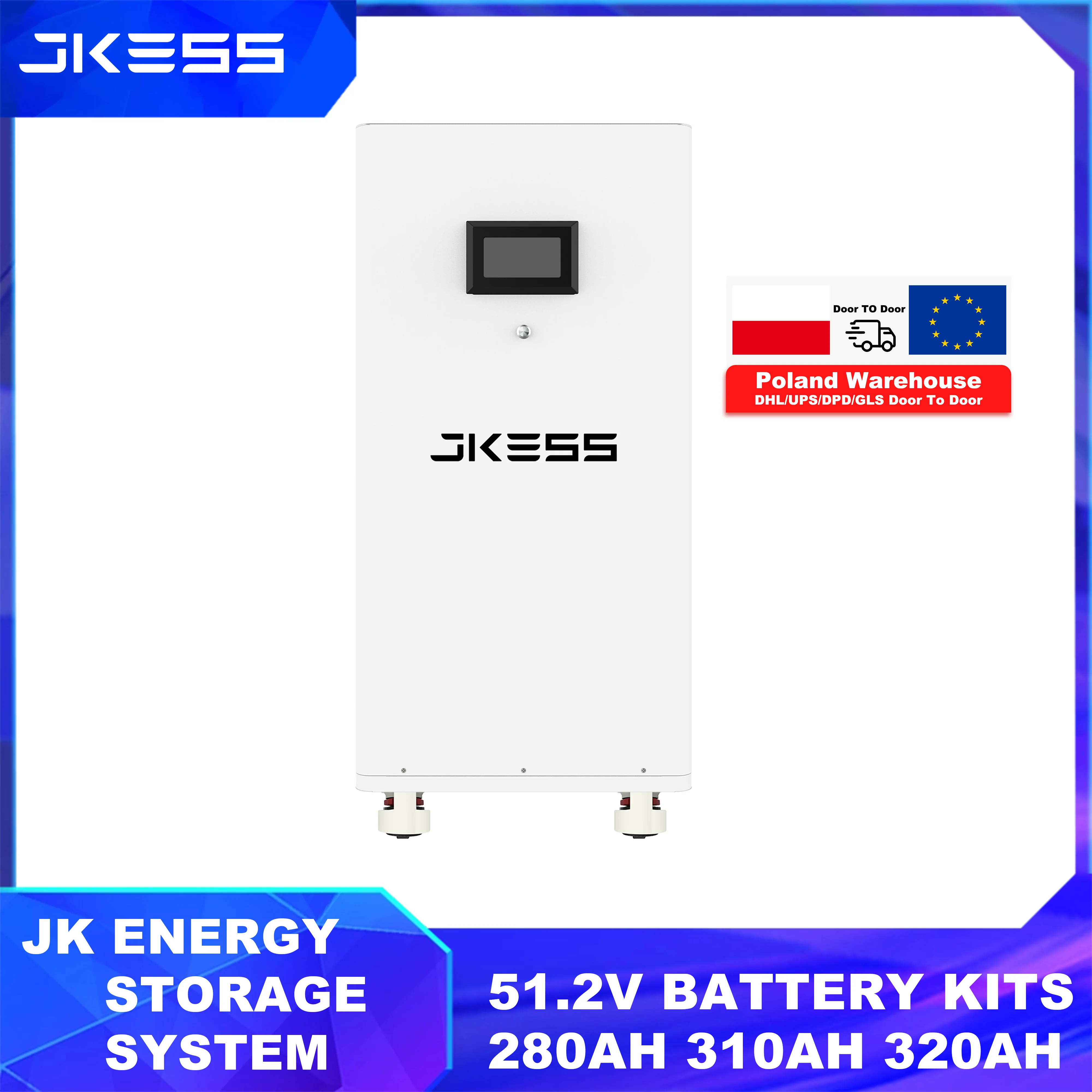 Наборы батарей JKESS Lifepo4 51 2 в а/ч 15 кВт наборы внешний аккумулятор для солнечного
