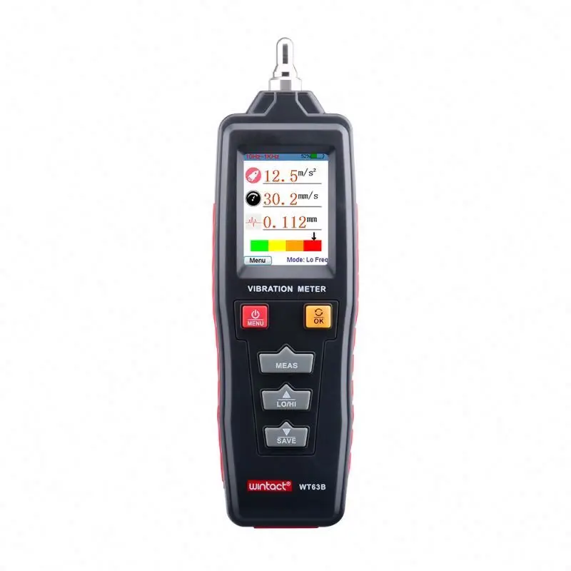 

portable vibration meter analyzer meter WT63B digital split type vibrometer predictive