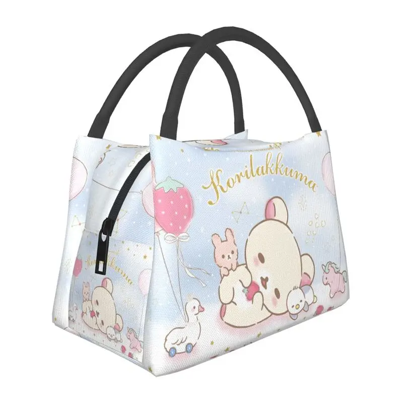 

Hand-held insulated refrigerated simple style lunch bag is convenient attractive, cute, suitable for family friends picnics
