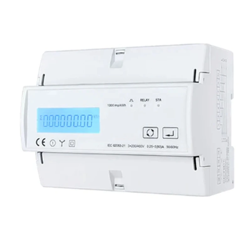 

3 Phase Energy Meter Wifi Energy Meter Kwh Power Monitor Wattmeter Tuya App Remote Switch On OFF 3X110/190V 230/400VAC
