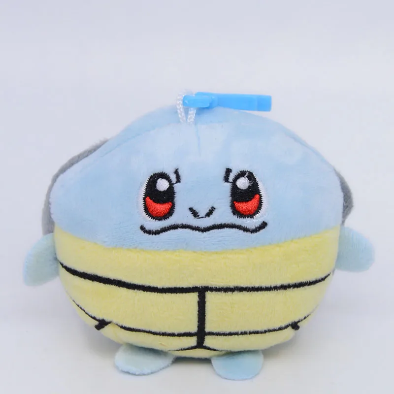 Оптовая продажа 24 шт./лот 4 дюйма карманные животные Пикачу Сквиртл Бульбазавр